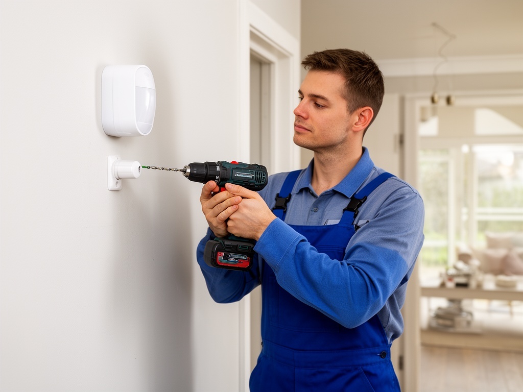 Instalación alarma sin obras técnico