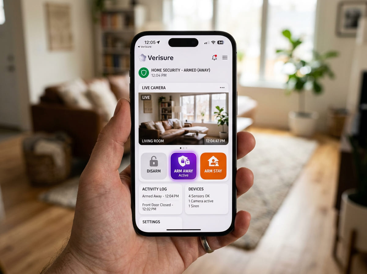 App My Verisure en smartphone